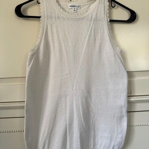 Minnie rose cotton frayed tank